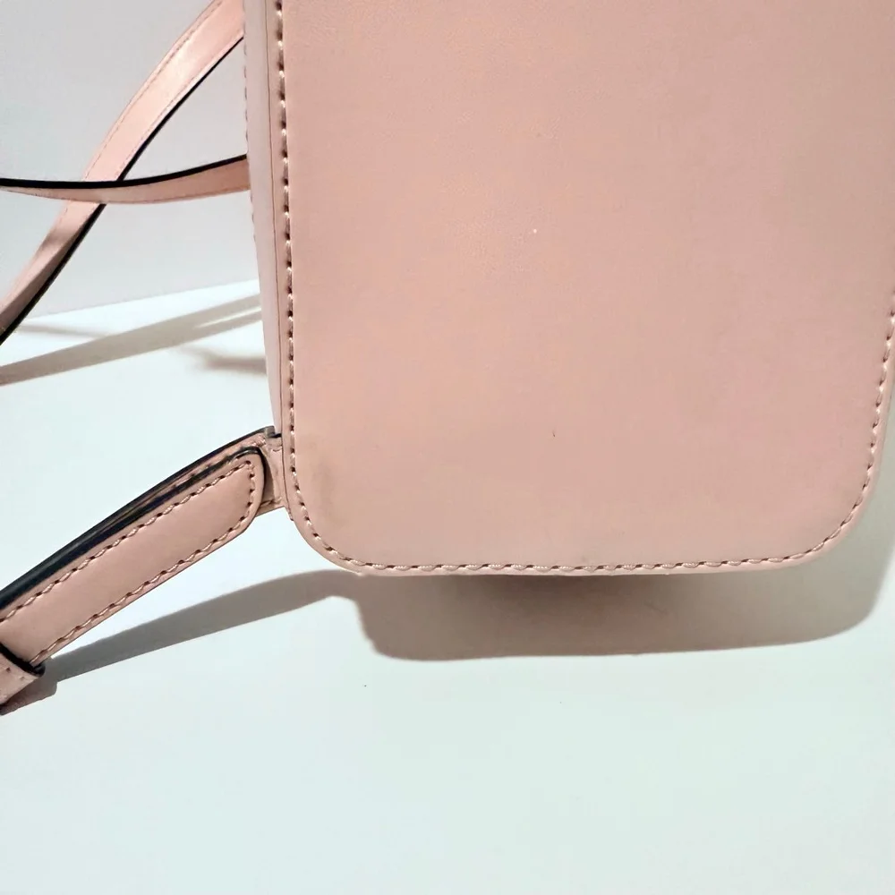 NEW Michael Michael Kors Harrison Medium Saffiano Leather Backpack Powder Pink N
